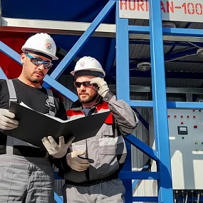 Роторный инсинератор HURIKAN 1000 R