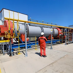 Роторный инсинератор HURIKAN 2000 R