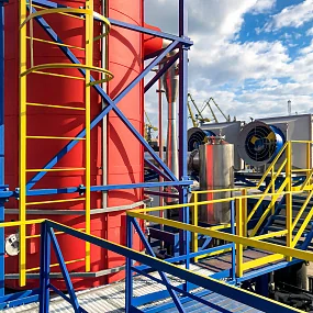 Роторный инсинератор HURIKAN 1000 R