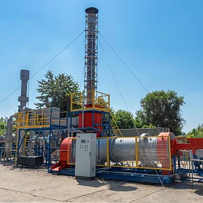 Роторный инсинератор HURIKAN 5000 R