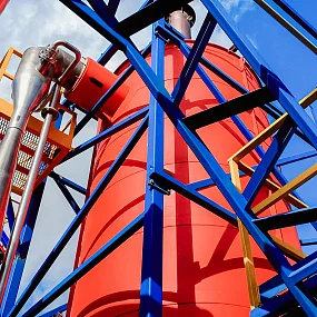 Роторный инсинератор HURIKAN 1000 R
