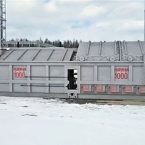 Инсинераторы серии HURIKAN 1000