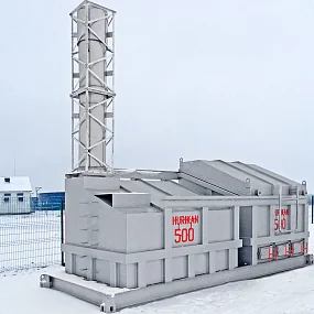 Инсинераторы серии HURIKAN 500