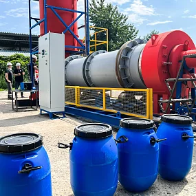 Роторный инсинератор HURIKAN 5000 R