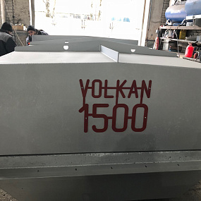 Производство инсинератора VOLKAN 1500